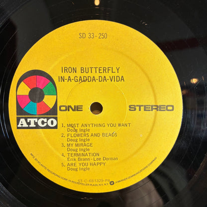 In-A-Gadda-Da-Vida (VINYL) | Very Good Plus (VG+) Excellent (EX) - ROCK / USED *VERY GOOD+*