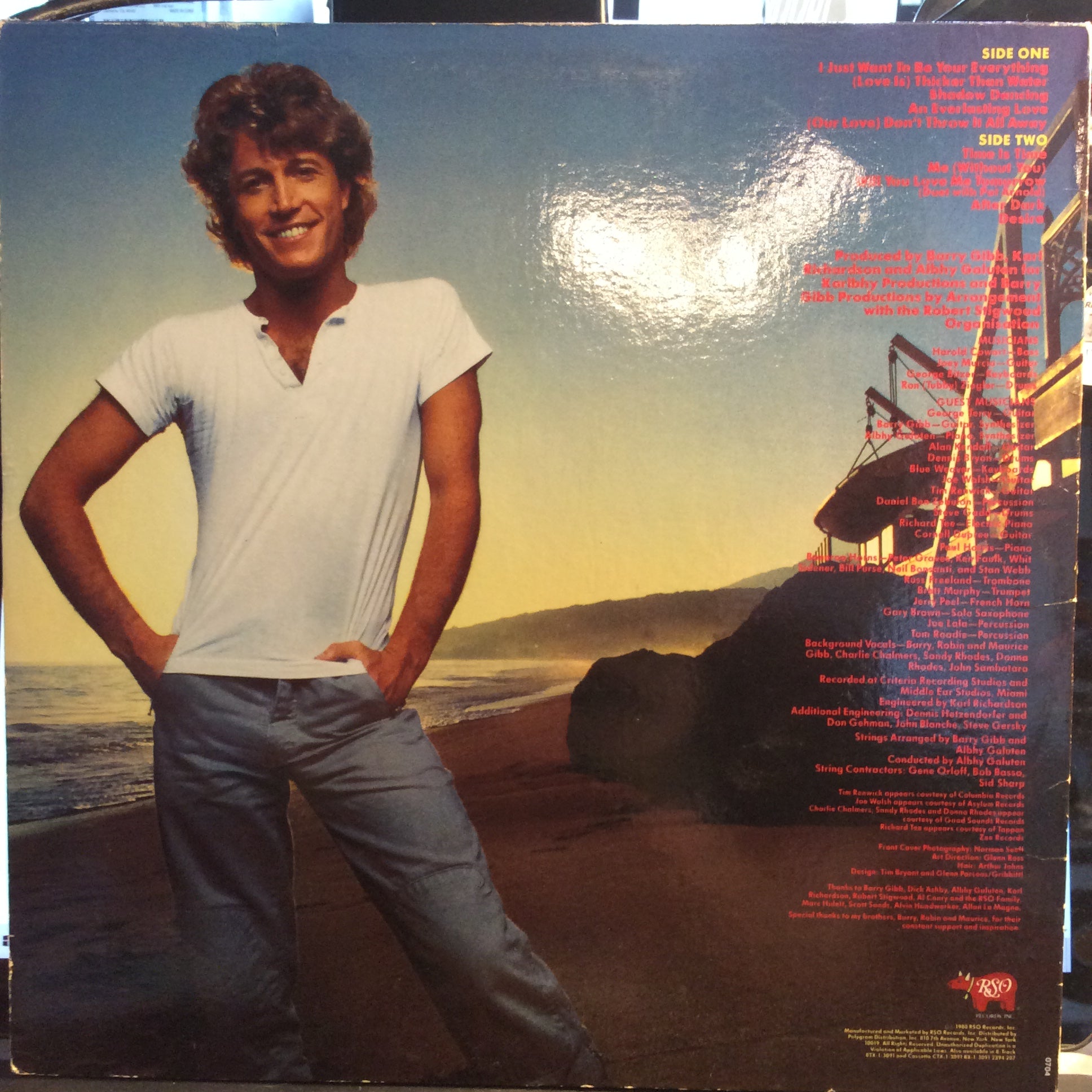 Andy Gibb's Greatest Hits (VINYL) | Very Good Plus (VG+) Excellent (EX) - ROCK / USED *VERY GOOD+*