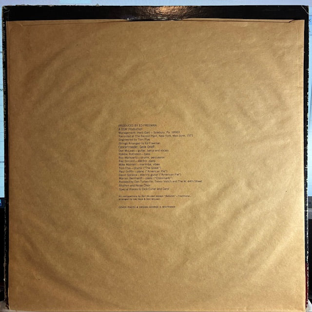 American Pie (VINYL) | Very Good Plus (VG+) Very Good (VG) - ROCK / USED *VERY GOOD+*