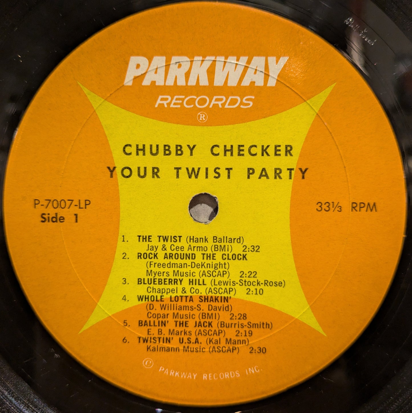 Your Twist Party (With The King Of Twist) | Very Good Plus (VG+) Near Mint (NM)