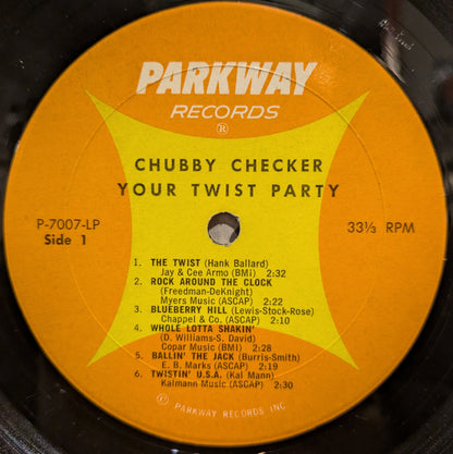Chubby Checker - Your Twist Party (With The King Of Twist) | Very Good Plus (VG+) Near Mint (NM) - ROCK / USED *VERY GOOD+*