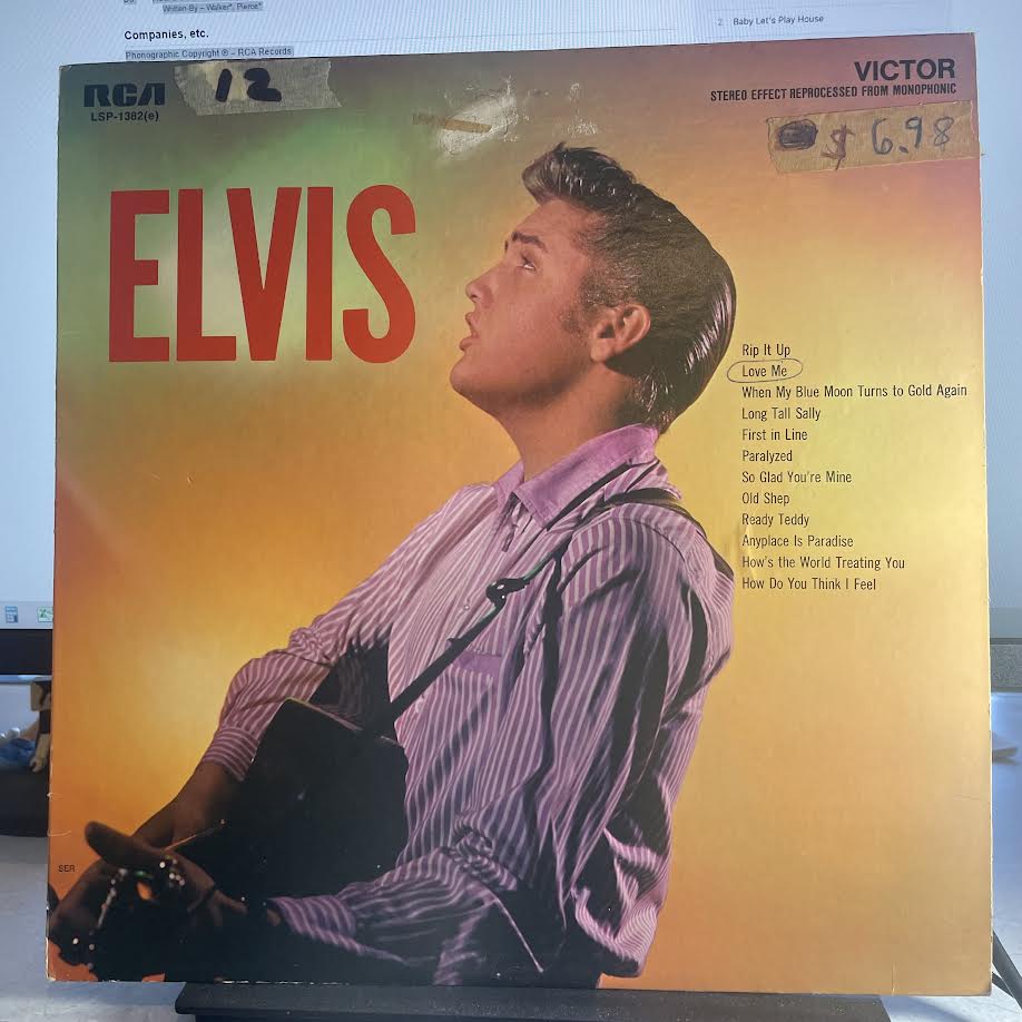 Elvis Presley - Elvis (VINYL) | Very Good Plus (VG+) Very Good Plus (VG+) - ROCK / USED *VERY GOOD+*