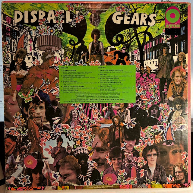 Disraeli Gears (VINYL) | Very Good Plus (VG+) Very Good Plus Plus (VG++) - ROCK / USED *VERY GOOD+*
