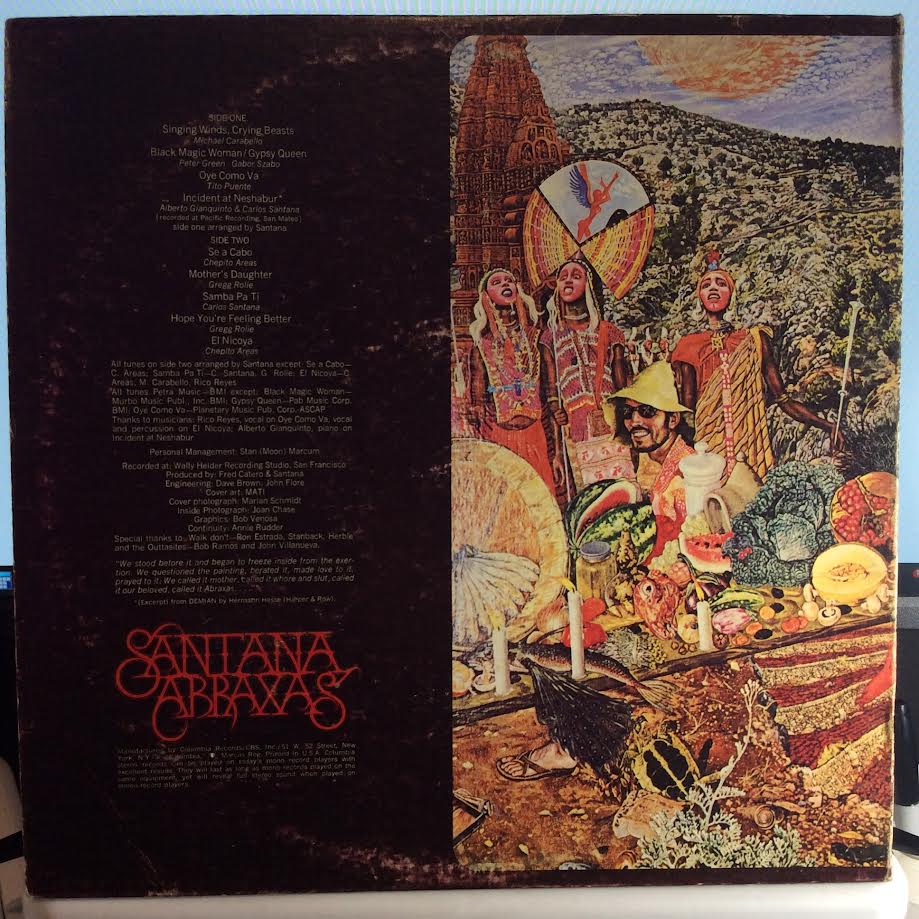 Abraxas (VINYL) | Very Good Plus Plus (VG++) Very Good Plus (VG+) - ROCK / USED *VERY GOOD++*
