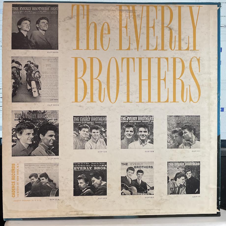 Everly Brothers - The Everly Brothers' Best (VINYL) | Very Good Plus (VG+) Excellent (EX) - ROCK / USED *VERY GOOD+*