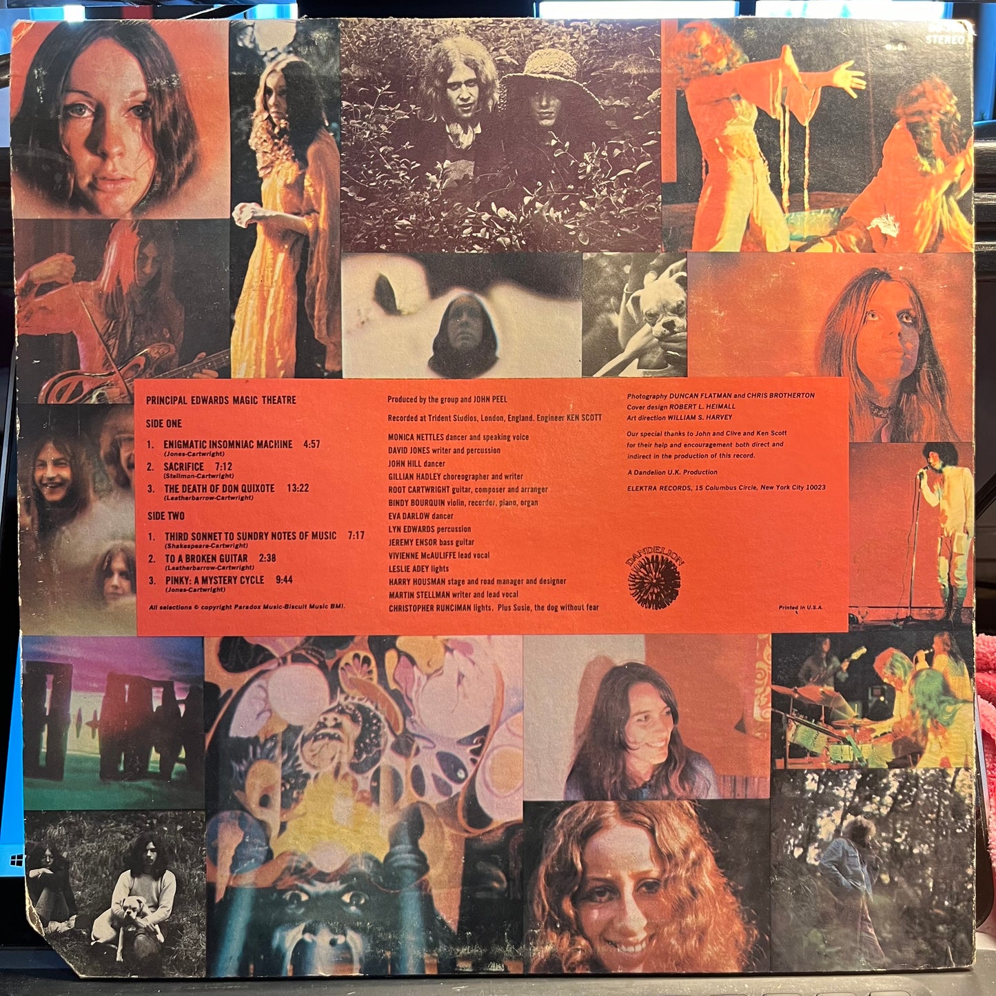 Principal Edwards Magic Theatre - Soundtrack | Very Good Plus (VG+) Very Good (VG) - ROCK / USED *VERY GOOD++*