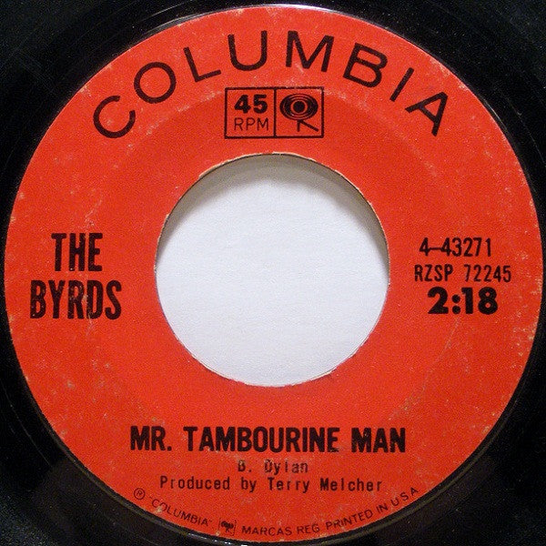 Mr. Tambourine Man / I Knew I'd Want You (7" VINYL) | VERY GOOD PLUS PLUS (VG++) Very Good (VG) - ROCK / USED *VERY GOOD++*