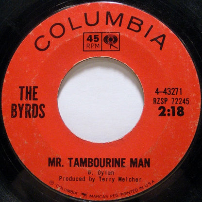Mr. Tambourine Man / I Knew I'd Want You (7" VINYL) | VERY GOOD PLUS PLUS (VG++) Very Good (VG) - ROCK / USED *VERY GOOD++*