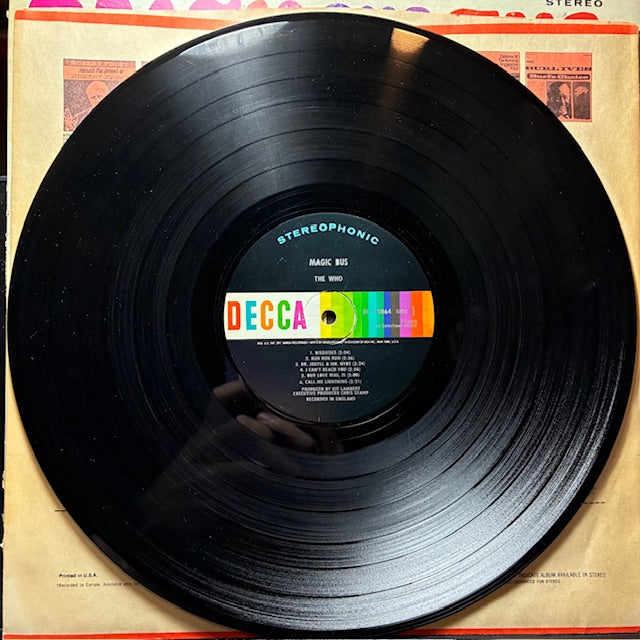 Magic Bus (VINYL) | Very Good Plus (VG+) Very Good Plus (VG+) - ROCK / USED *VERY GOOD+*