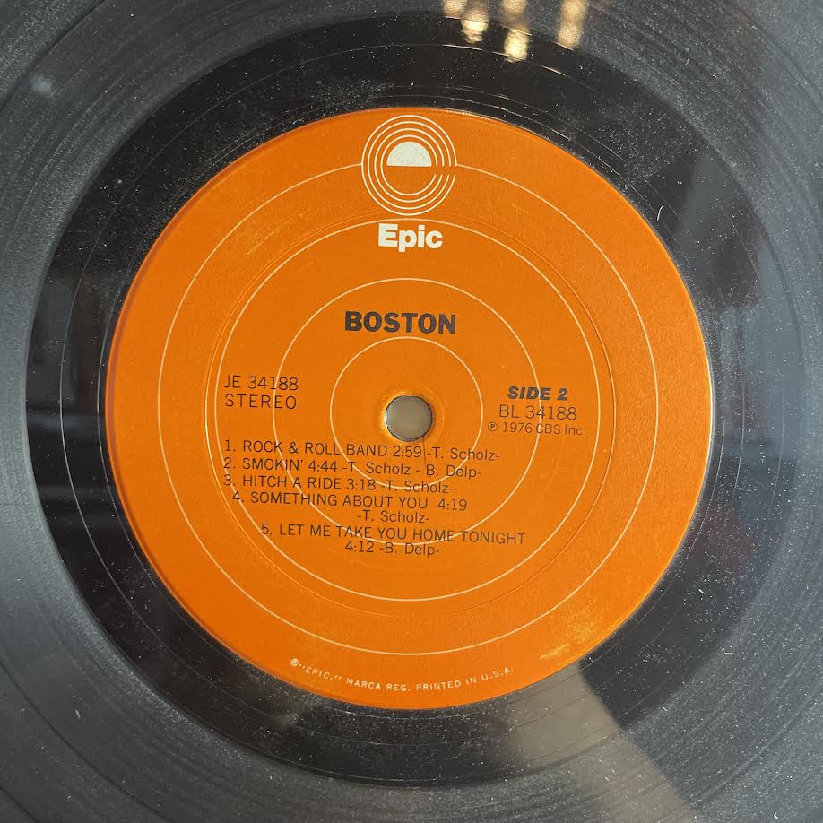 Boston - Boston (VINYL) | Very Good Plus (VG+) Very Good Plus (VG+) - ROCK / USED *VERY GOOD+*