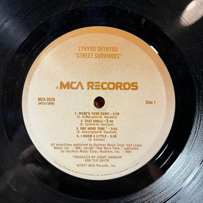 Lynyrd Skynyrd - Street Survivors (VINYL) | Very Good Plus (VG+) Very Good Plus (VG+) - ROCK / USED *VERY GOOD+*