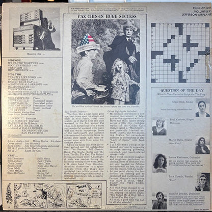 Volunteers (VINYL) | Very Good Plus (VG+) Very Good Plus (VG+) - ROCK / USED *VERY GOOD+*