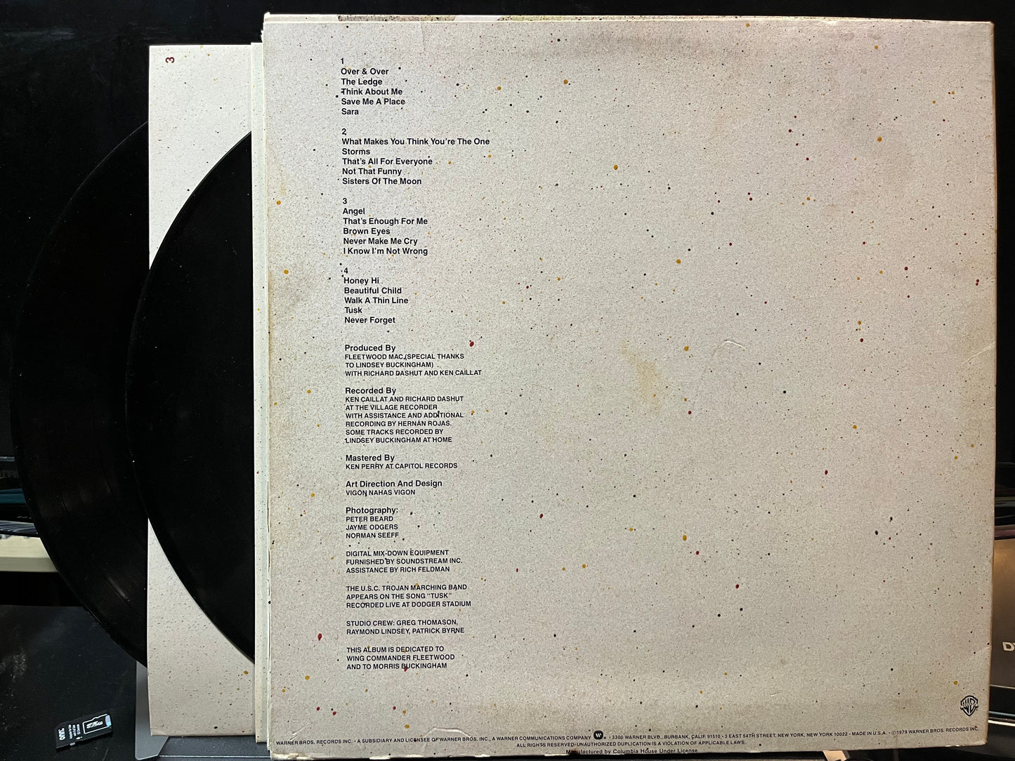 Fleetwood Mac - Tusk (VINYL 2xLP WARNER BROS. 2HS 3350 1979) | USED Very Good Plus (VG+) Excellent+ (EX+) - ROCK / USED *VERY GOOD+*