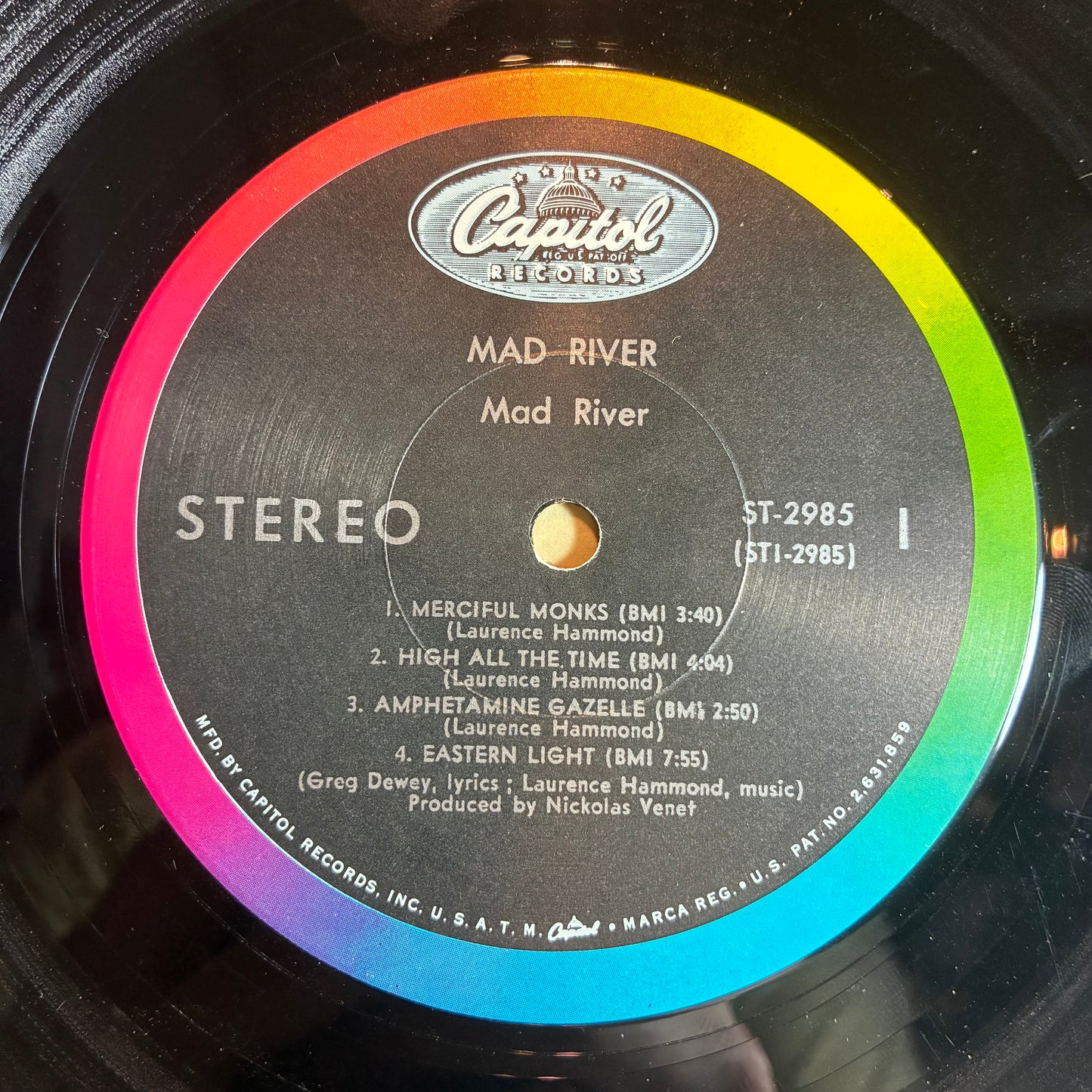 Mad River (2) - Mad River (VINYL) | Very Good Plus (VG+) Very Good Plus (VG+) - ROCK / USED *VERY GOOD+*