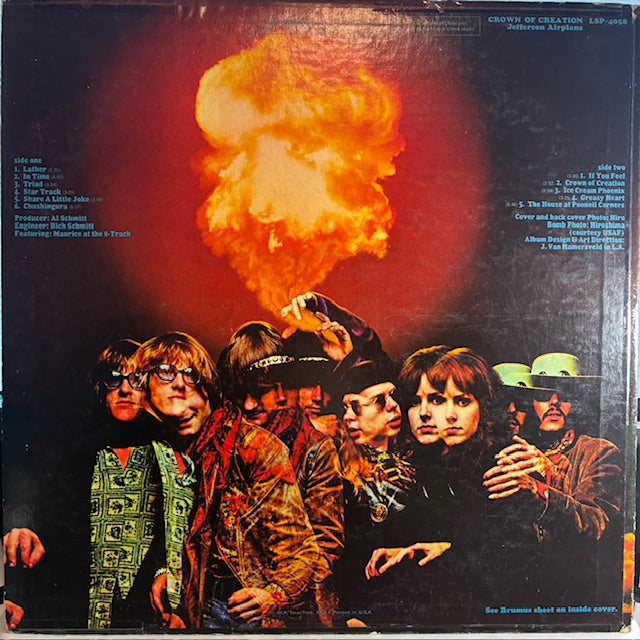 Crown Of Creation (VINYL) | Very Good Plus (VG+) Very Good Plus (VG+) - ROCK / USED *VERY GOOD+*