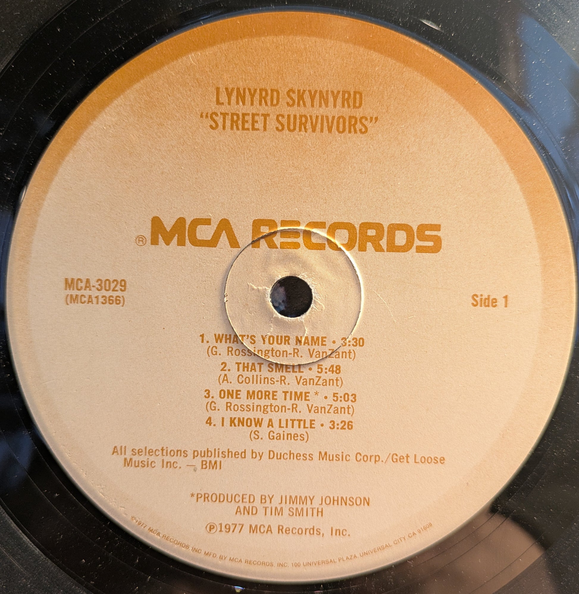 Street Survivors (VINYL) | Very Good Plus (VG+) Very Good (VG) - ROCK / USED *VERY GOOD++*