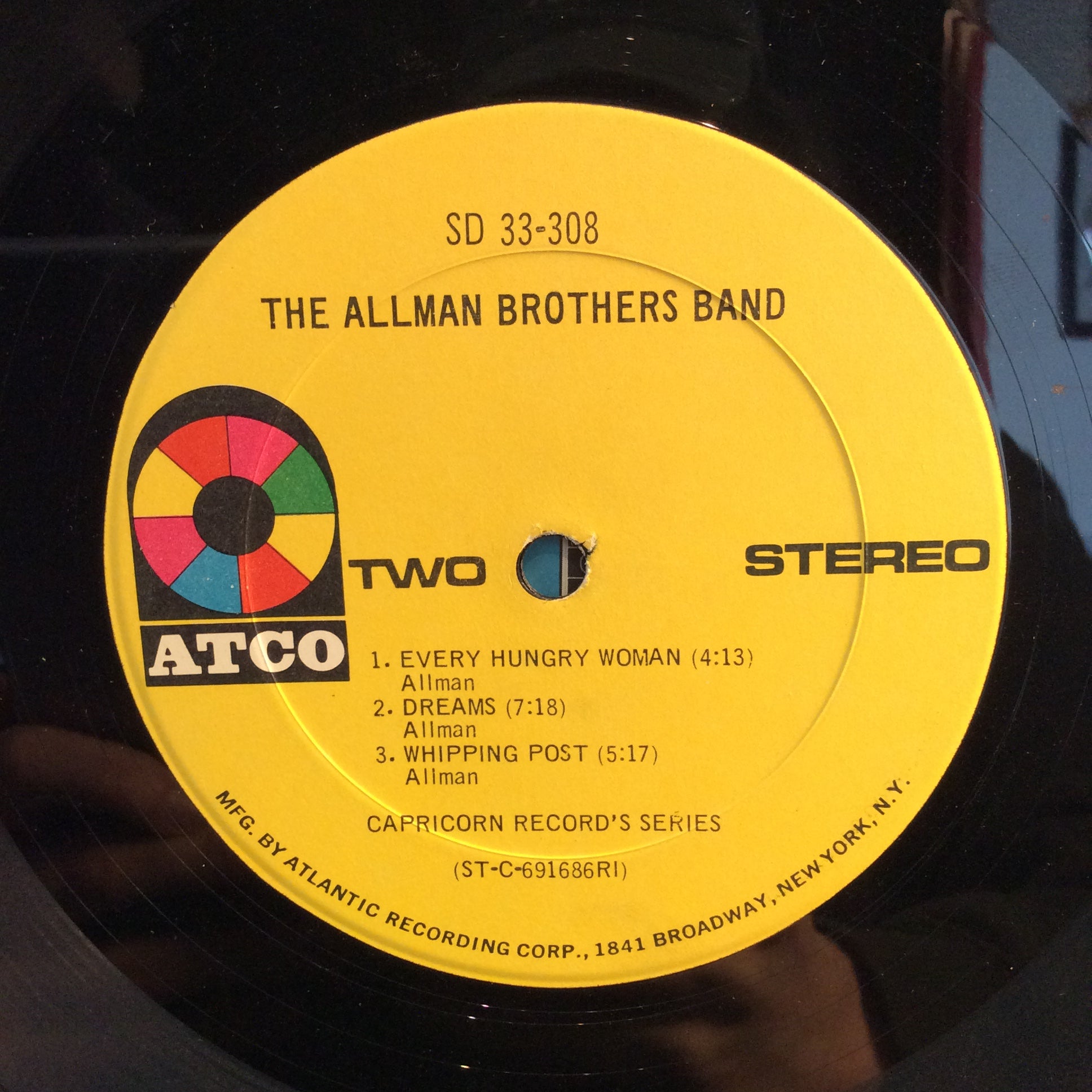 The Allman Brothers Band (VINYL) | Very Good Plus (VG+) Very Good Plus (VG+) - ROCK / USED *VERY GOOD+*