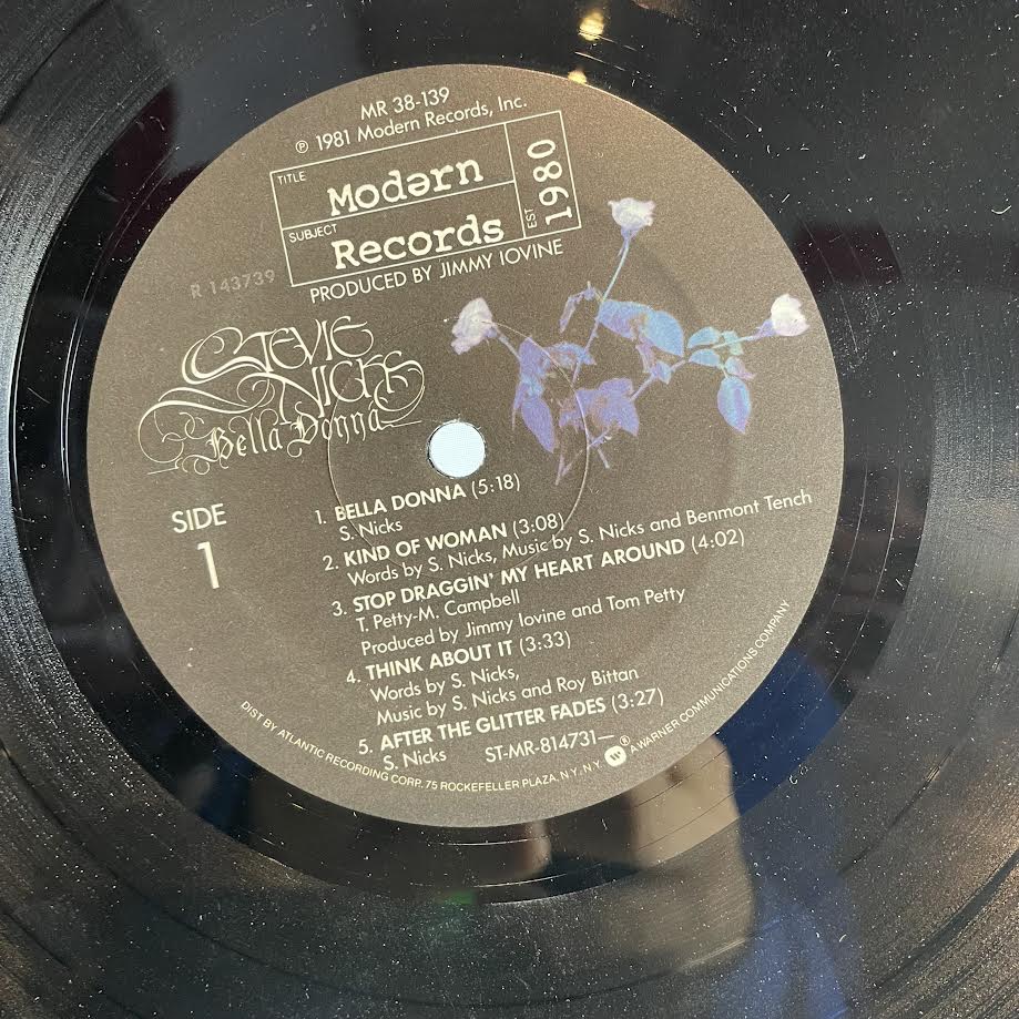 Bella Donna (VINYL) | VERY GOOD MINUS (VG-) Excellent (EX) - ROCK / USED *VERY GOOD-*