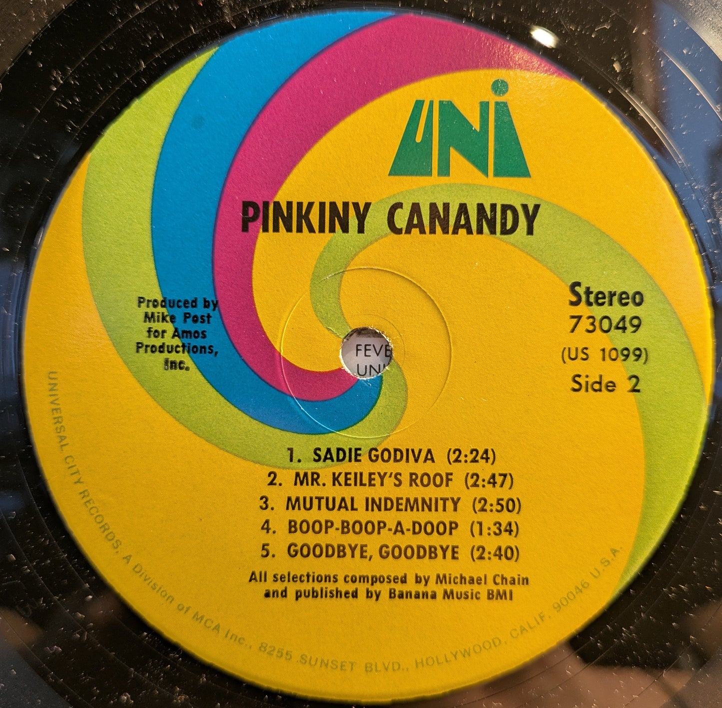 Pinkiny Canandy (VINYL) | Very Good Plus (VG+) Excellent (EX) - ROCK / USED *VERY GOOD+*