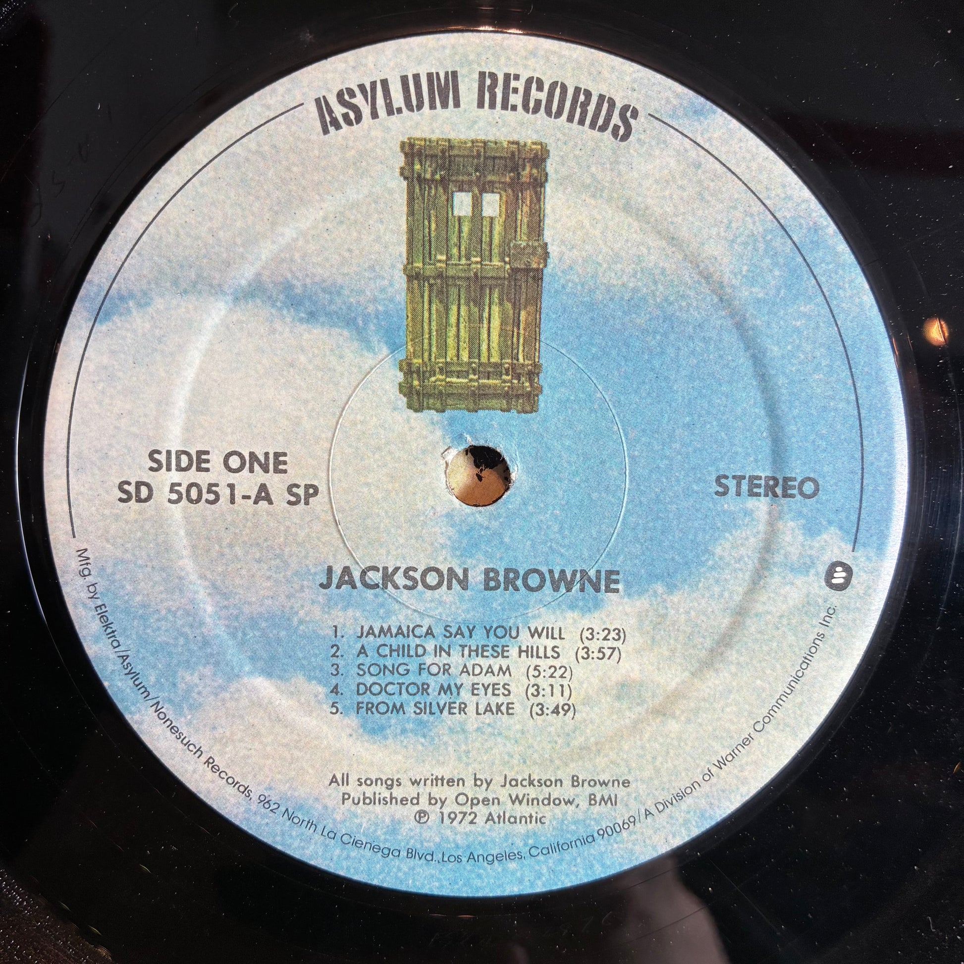 Jackson Browne (VINYL) | Very Good Plus (VG+) Very Good Plus (VG+) - ROCK / USED *VERY GOOD+*