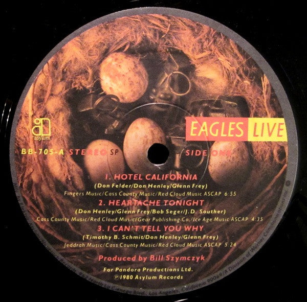 Eagles Live (2xVINYL) | Very Good Plus (VG+) Very Good Plus (VG+) - ROCK / USED *VERY GOOD+*