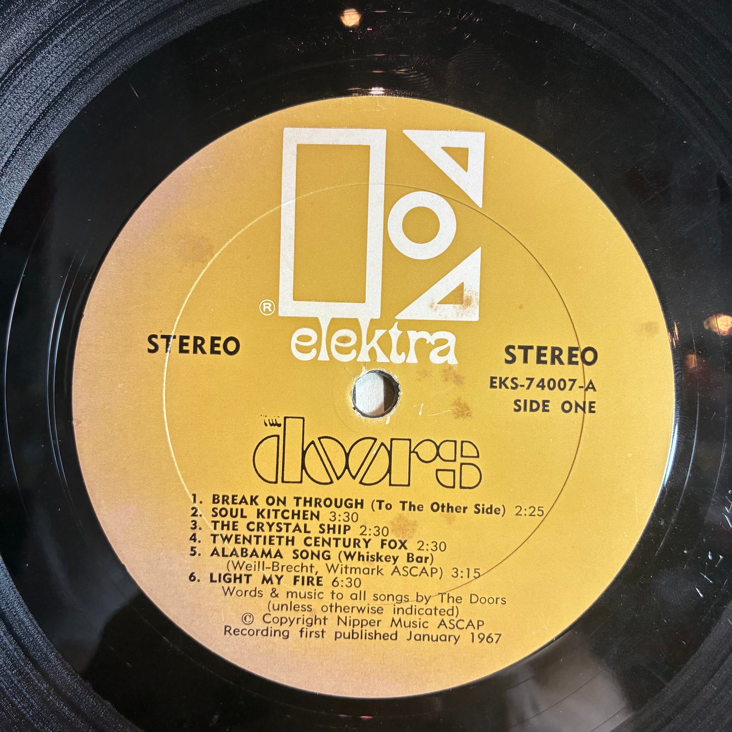 The Doors (VINYL) | Very Good Plus (VG+) Very Good Plus (VG+) - ROCK / USED *VERY GOOD+*