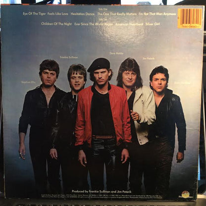 Eye Of The Tiger (VINYL) | Very Good Plus (VG+) Excellent+ (EX+) - ROCK / USED *VERY GOOD+*