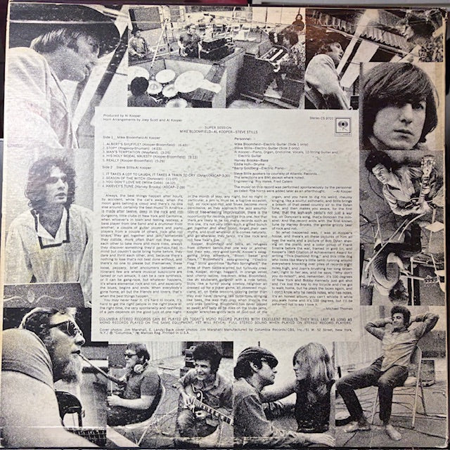 Super Session (VINYL) | Very Good Plus (VG+) Very Good Plus (VG+) - ROCK / USED *VERY GOOD+*