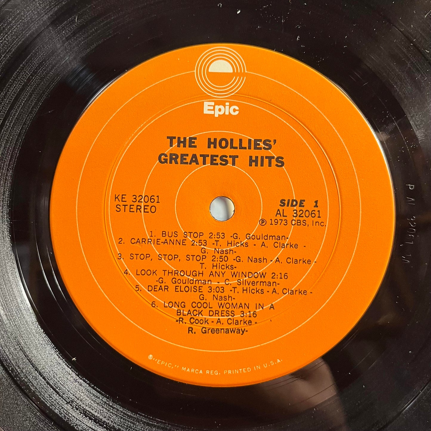 The Hollies - The Hollies' Greatest Hits *PROMO* | Very Good Plus (VG+) Good Plus (G+) - ROCK / USED *VERY GOOD+*