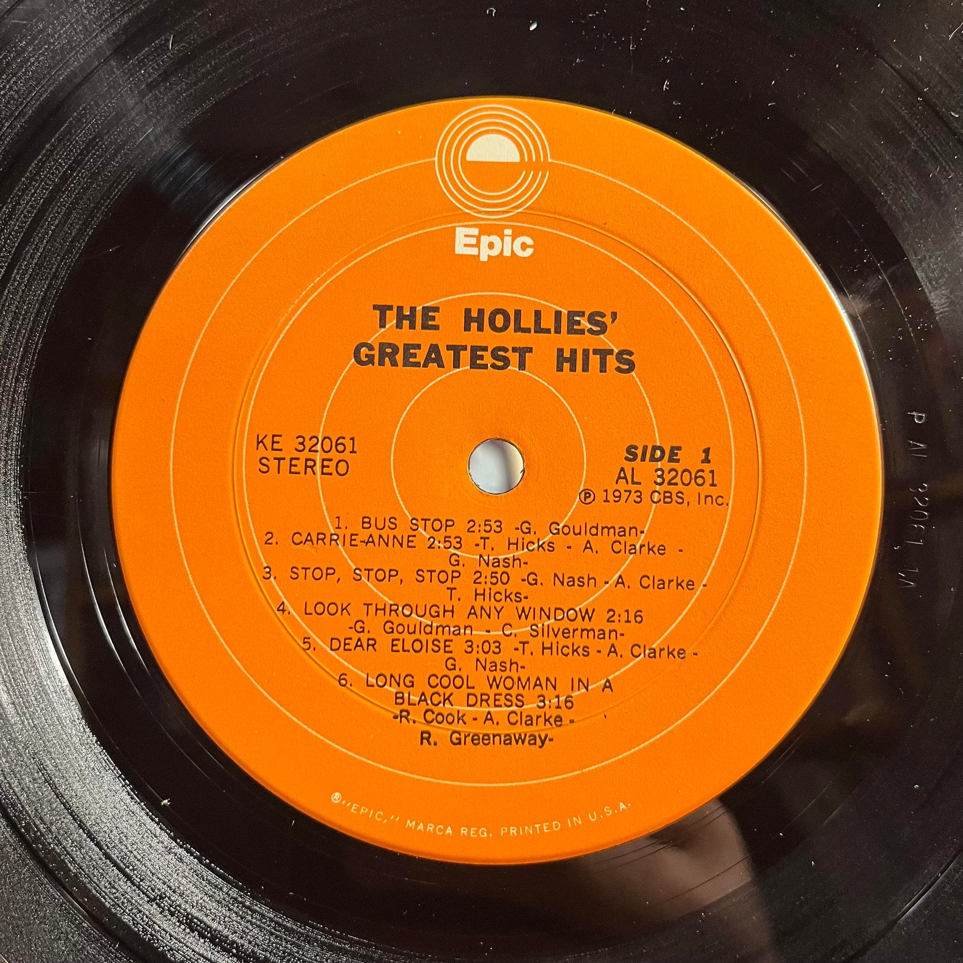 The Hollies - The Hollies' Greatest Hits *PROMO* | Very Good Plus (VG+) Good Plus (G+) - ROCK / USED *VERY GOOD+*