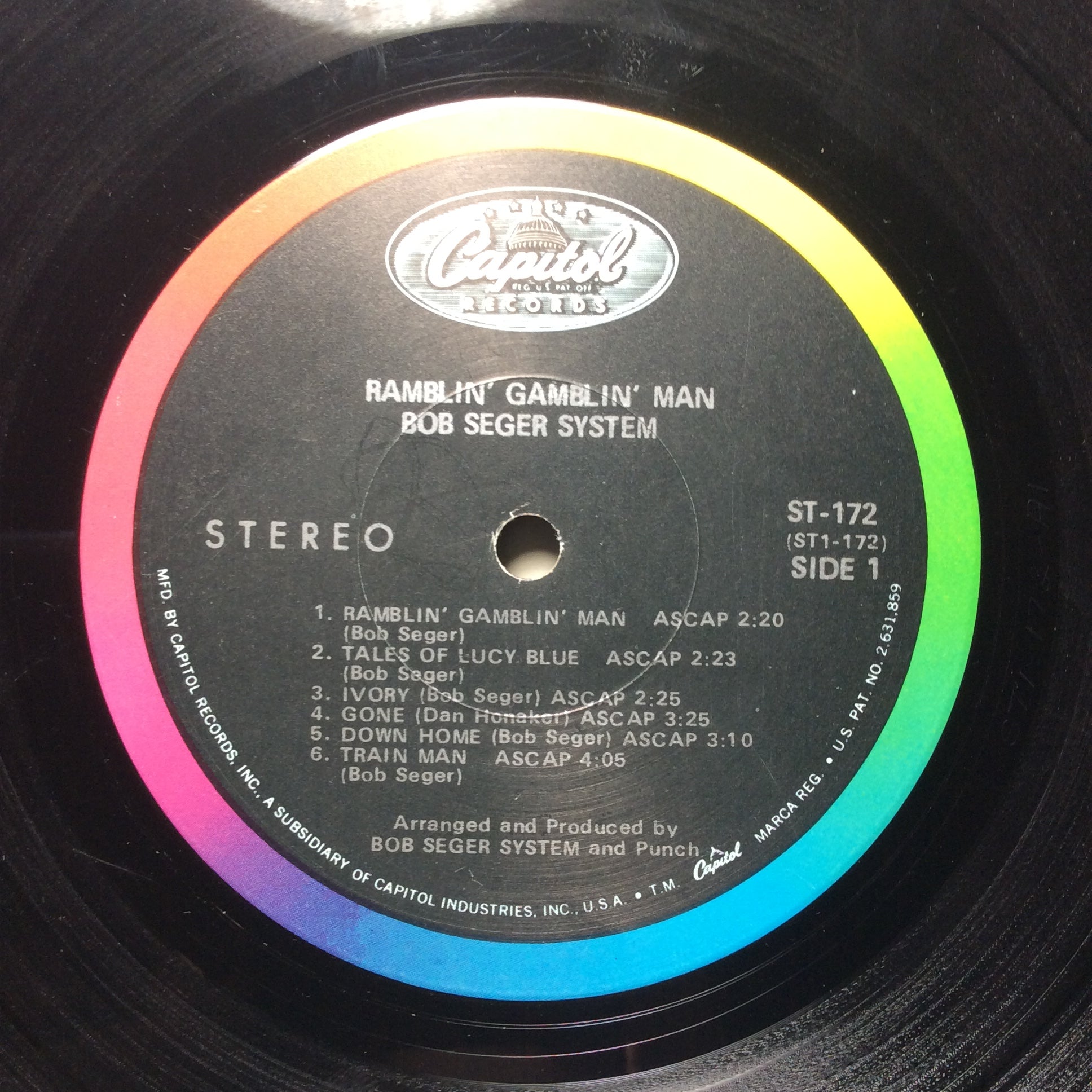 Ramblin' Gamblin' Man (VINYL) | Very Good Plus (VG+) Very Good Plus (VG+) - ROCK / USED *VERY GOOD+*