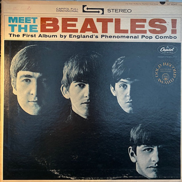 Meet The Beatles! (VINYL) | Very Good Plus Plus (VG++) Very Good Plus (VG+) - ROCK / USED *VERY GOOD++*