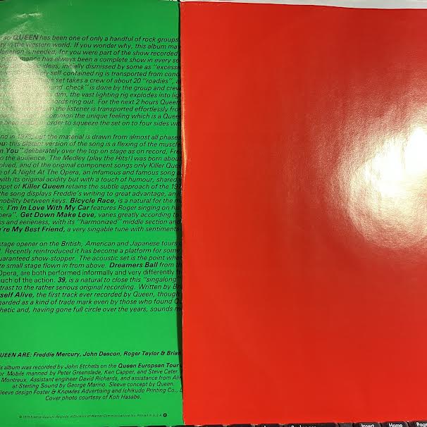 Live Killers (2xVINYL) | Very Good Plus (VG+) Very Good Plus (VG+) - ROCK / USED *VERY GOOD+*