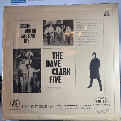 The Dave Clark Five - Session With The Dave Clark Five (VINYL) | Very Good Plus (VG+) Excellent+ (EX+) - ROCK / USED *VERY GOOD+*
