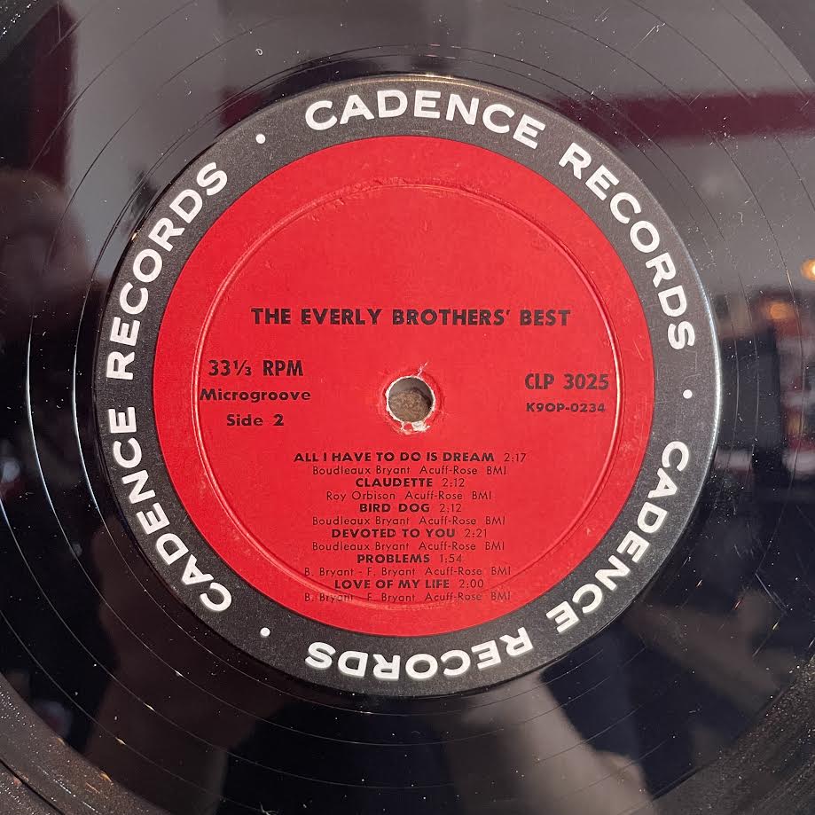 Everly Brothers - The Everly Brothers' Best (VINYL) | Very Good Plus (VG+) Excellent (EX) - ROCK / USED *VERY GOOD+*