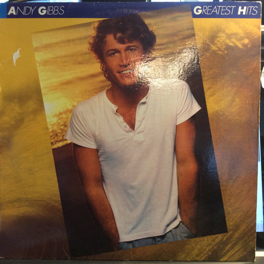 Andy Gibb's Greatest Hits (VINYL) | Very Good Plus (VG+) Excellent (EX) - ROCK / USED *VERY GOOD+*