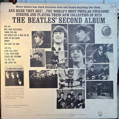 The Beatles' Second Album (VINYL) | Very Good Plus (VG+) Very Good (VG) - ROCK / USED *VERY GOOD+*