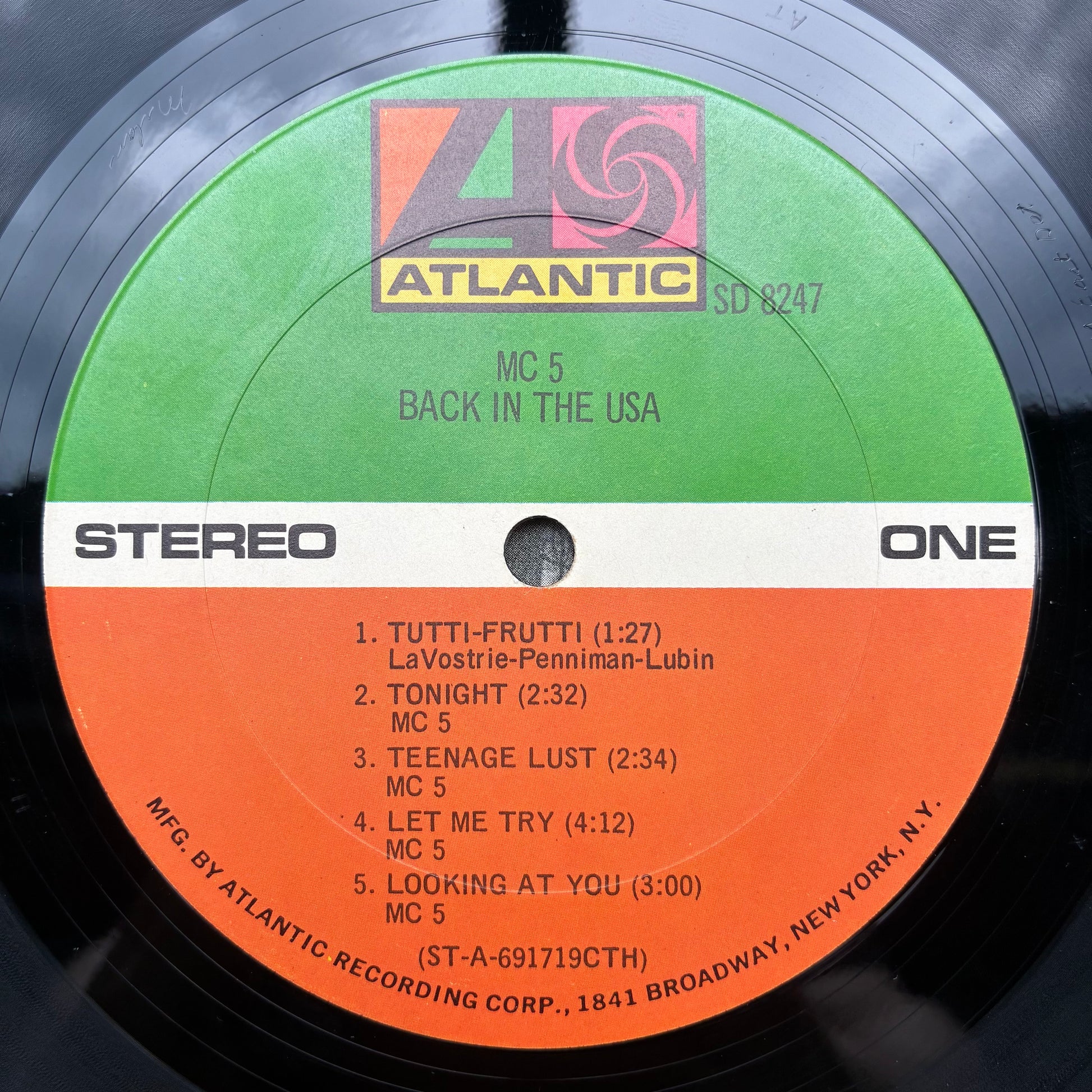 MC5 - Back In The USA (VINYL LP) | Very Good Plus (VG+) Very Good Plus (VG+) - ROCK / USED *VERY GOOD+*