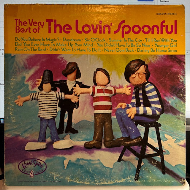 The Very Best Of The Lovin' Spoonful (VINYL) | Very Good Plus (VG+) Very Good (VG) - ROCK / USED *VERY GOOD+*