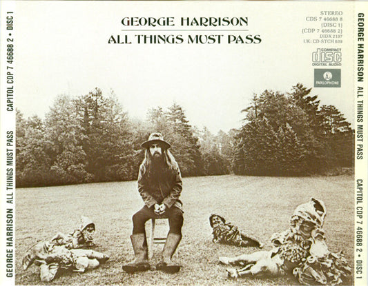 George Harrison - All Things Must Pass *2XCD* | Very Good Plus (VG+) Excellent (EX) - ROCK / USED *VERY GOOD++*
