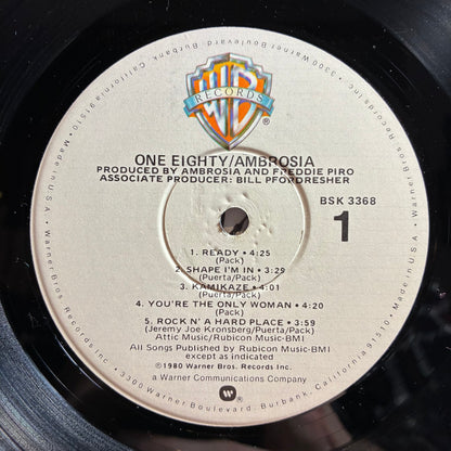 One Eighty (VINYL) | Very Good Plus (VG+) Very Good Plus (VG+) - ROCK / USED *VERY GOOD+*