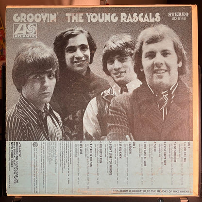 The Young Rascals - Groovin' *TERRE HAUTE* | Very Good Plus (VG+) Very Good Plus (VG+) - ROCK / USED *VERY GOOD+*