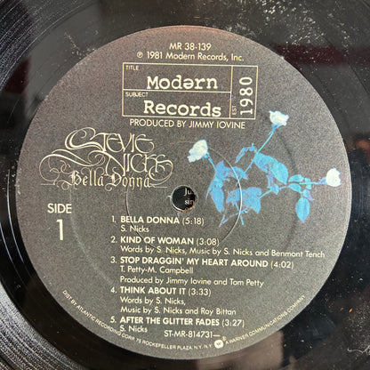 Bella Donna (VINYL) | Very Good Plus (VG+) Very Good (VG) - ROCK / USED *VERY GOOD+*