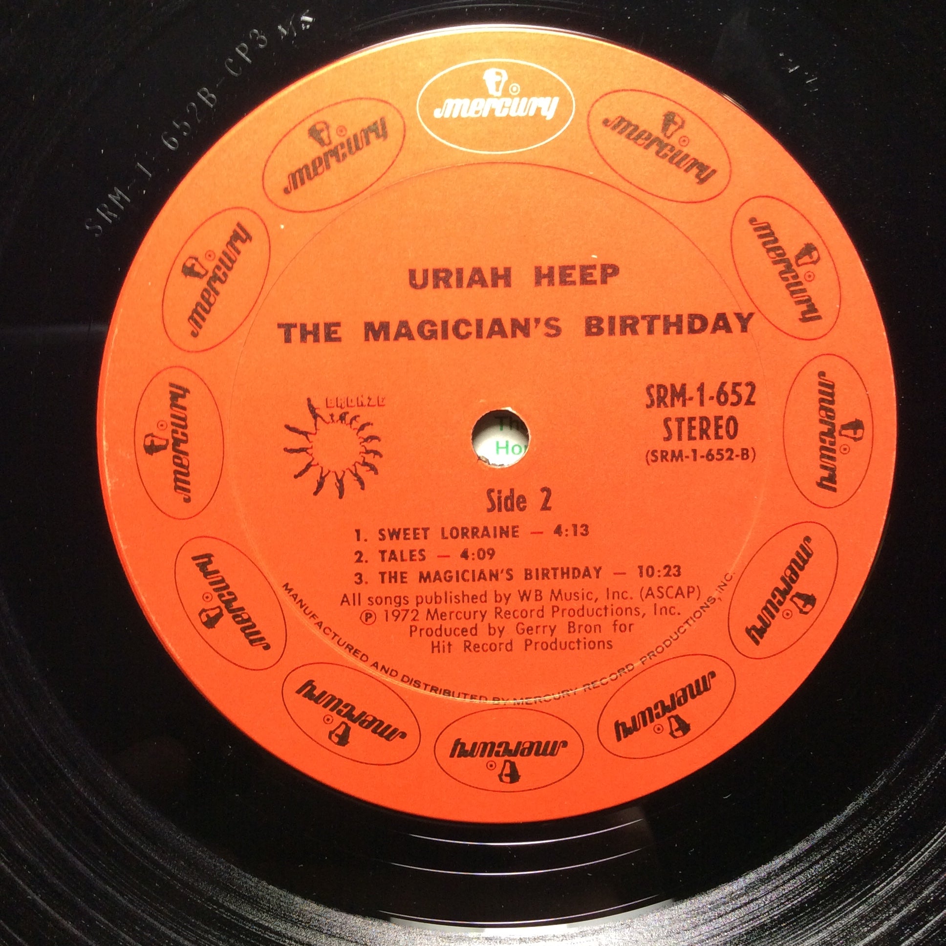 The Magician's Birthday (VINYL) | Very Good Plus Plus (VG++) Very Good Plus (VG+) - ROCK / USED *VERY GOOD++*