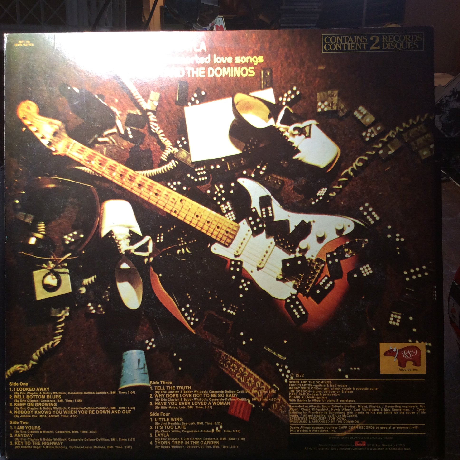 Layla And Other Assorted Love Songs (2xVINYL) | Very Good Plus Plus (VG++) Excellent (EX) - ROCK / USED *VERY GOOD++*