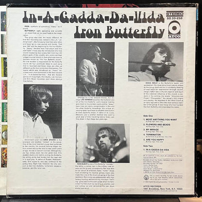 In-A-Gadda-Da-Vida (VINYL) | VERY GOOD PLUS PLUS (VG++) Excellent+ (EX+) - ROCK / USED *VERY GOOD++*