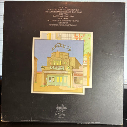 Led Zeppelin - The Soundtrack From The Film The Song Remains The Same (2x VINYL LP Swan Song – SS2-201 1198) | - ROCK / USED *VERY GOOD+*