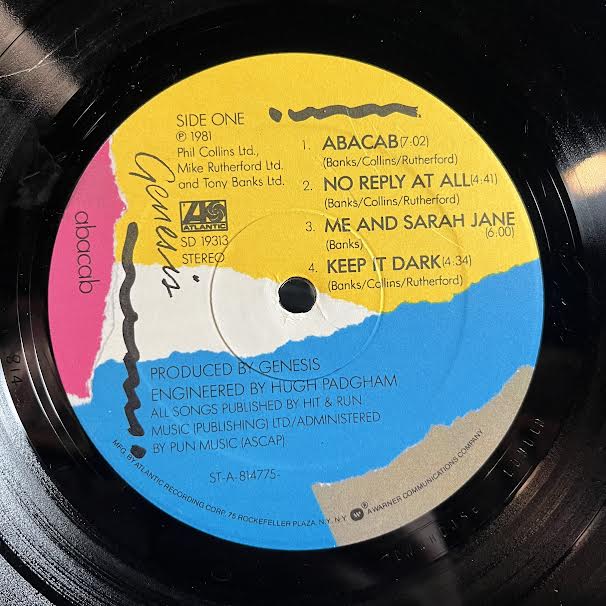 Abacab (VINYL) | Very Good Plus (VG+) Excellent (EX) - ROCK / USED *VERY GOOD+*