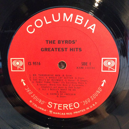 The Byrds' Greatest Hits (VINYL) | Very Good Plus Plus (VG++) Very Good Plus Plus (VG++) - ROCK / USED *VERY GOOD+*