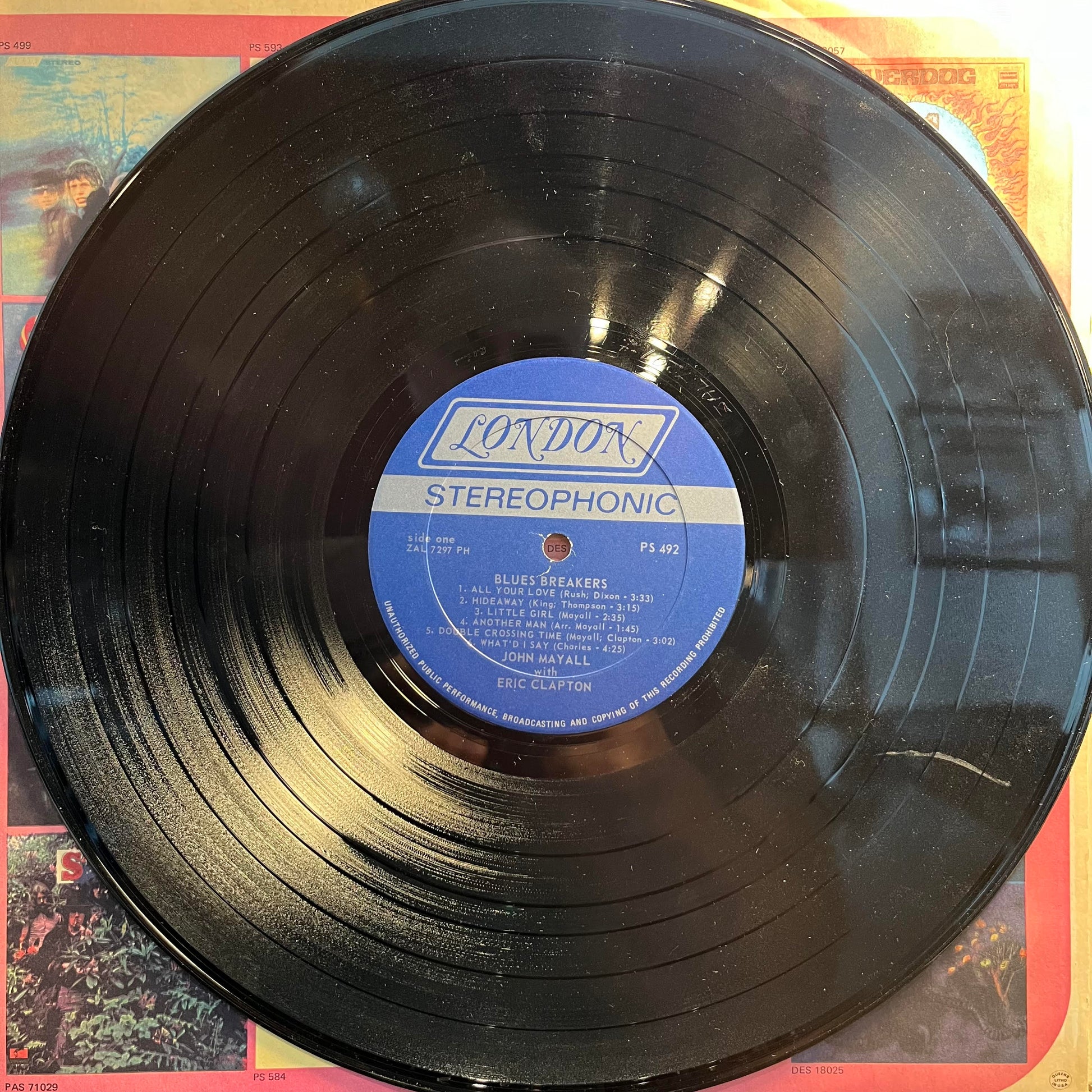 John Mayall - Blues Breakers *PHILIPS/US* | Very Good Plus (VG+) Excellent (EX) - ROCK / USED *VERY GOOD+*